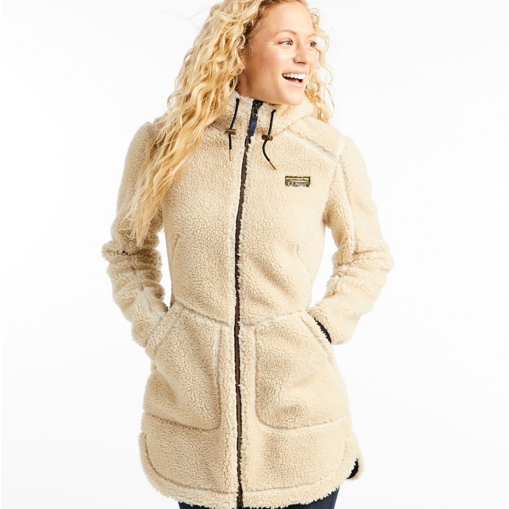 L.L. Bean Women's Mountain Pile Fleece Coat